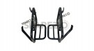 Fit For Royal Enfield New Himalayan 450 Pannier Mounting Rails Black - SPAREZO